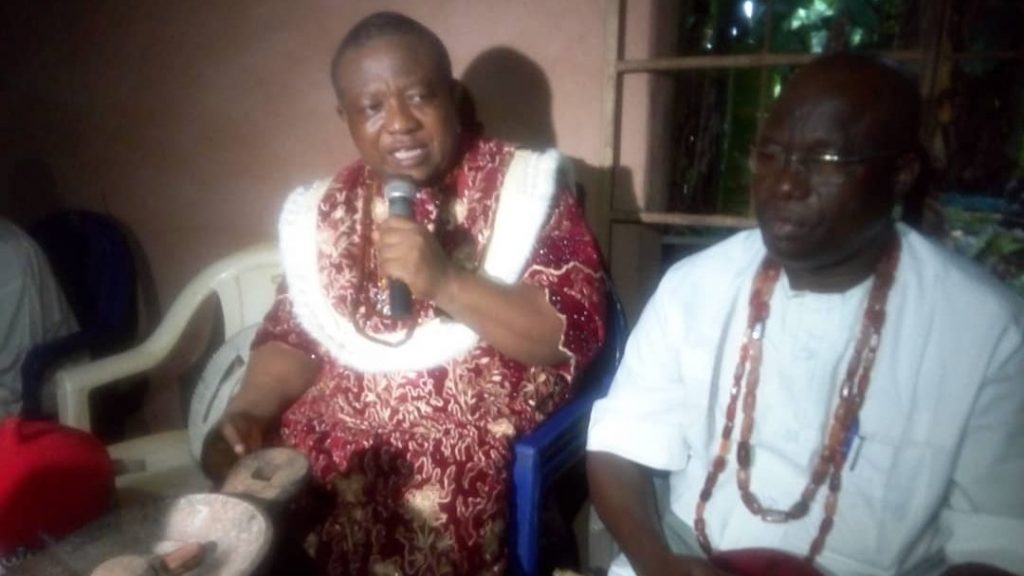 Members Of Age Grades In Aguleri Community  Inducted Into Traditional Institutions