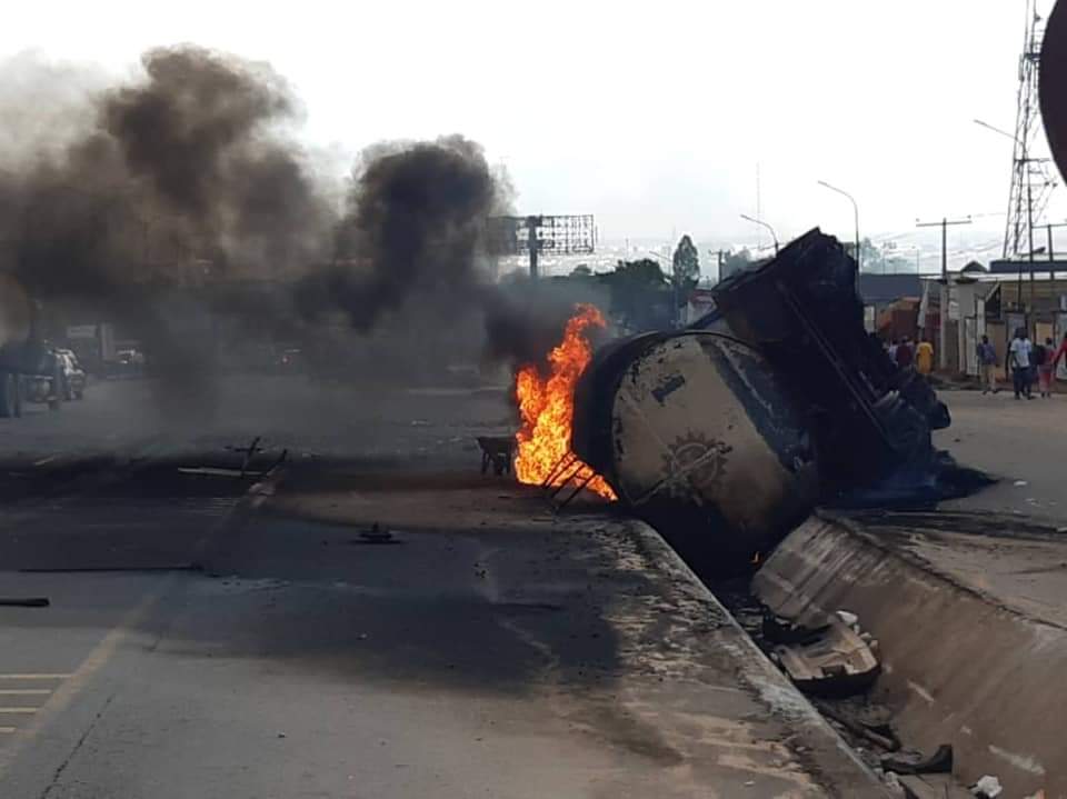 Black Wednesday:  Tanker Fire Claims Lives, Property  In Onitsha