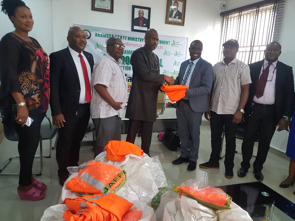 Sterling Bank Donates Work Materials To Anambra Environment Ministry