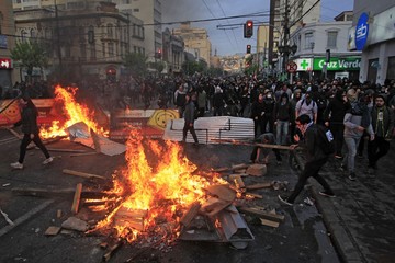 Chile Declares State Of Emergency In Capital Santiago Over Violent Protests