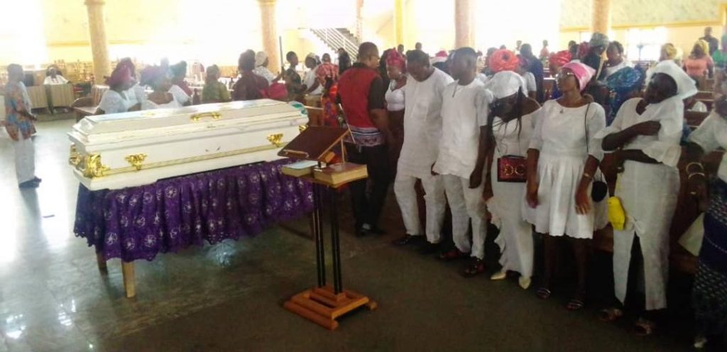 Late  Mrs Josephine  Ibegbu Laid  To Rest  At  Ugwunabankpa Onitsha