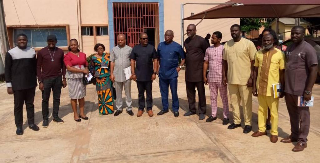 Anambra Youth Empowerment Commissioner Mbanefo Visits UNIZIK VC, Seeks Partnership With Institution On  Youth Entrepreneurship