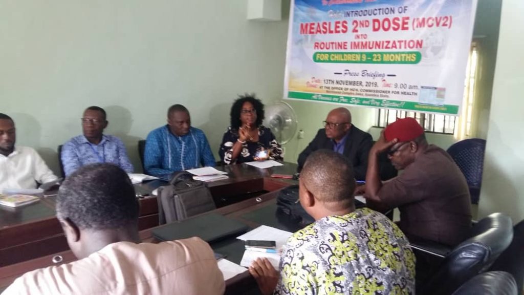 Obiano  Inaugurates Measles Vaccine In Routine Immunization At Isuaniocha, Awka North Council Area Today