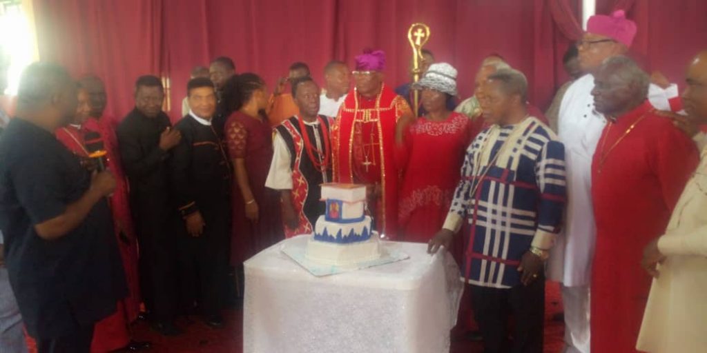 Archbishop Ndife  Of Holy Ghost Ministries Clocks 75