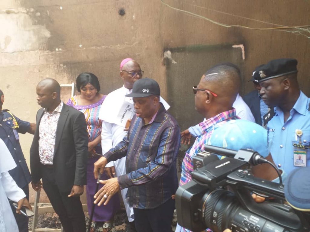 Nnewi Fire Disaster : Anambra State Govt Mourns Reverend Father Edmund  Nwagbala, Launches Investigation