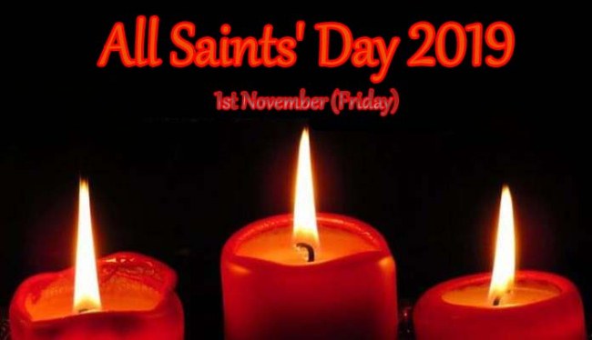 Today is All Saints Day