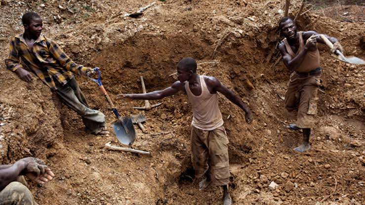 Activities Of Illegal Miners In Anambra State