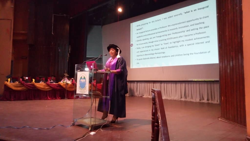 Nigeria Intelligentsia Converge On University Of Lagos, As Anambra Born Professor Veronica Chinyere Ezeaka Delivers Her Inaugural Lecture.