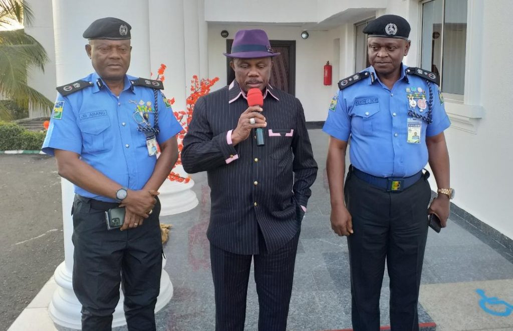 DIG Okoye Visits Obiano, Reassures Anambra Residents Of Adequate Security During Yuletide