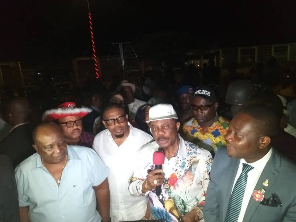 Christmas Comes Early In Anambra State As Governor Obiano Lights Up Christmas Lights