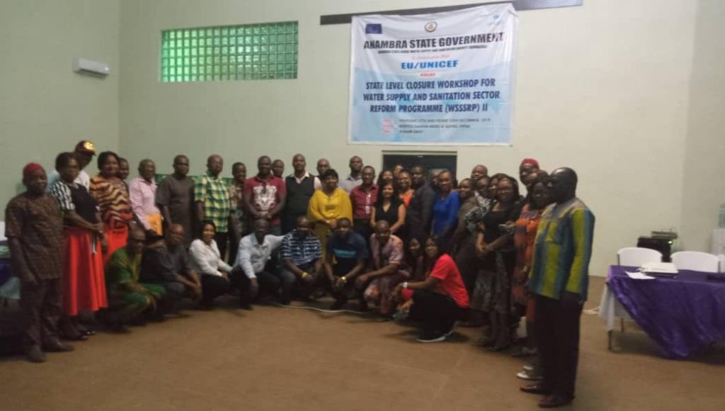 Anambra Targets To Achieve Open Defecation Free Status By 2025 As RUWASSA Holds Closure Workshop For  WSSSRP In Awka