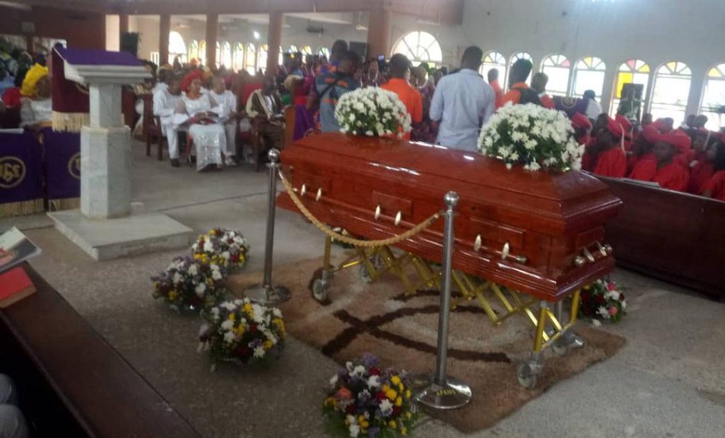 Late Ocheze  Nancy Ezenwa Laid To Rest At Oba