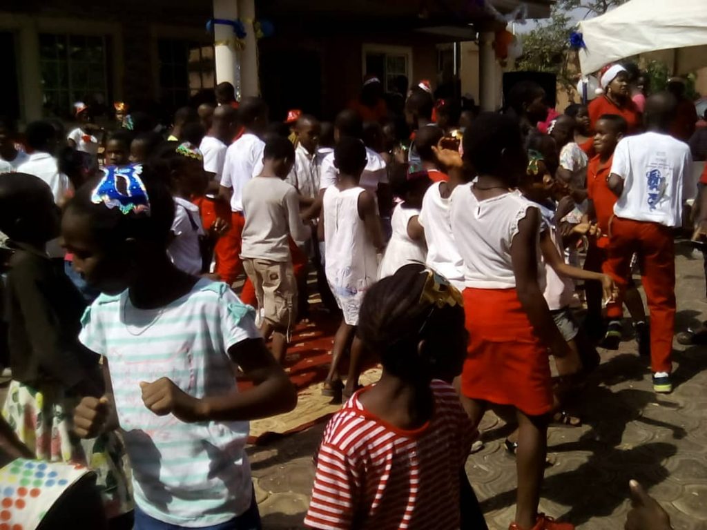 Hope For All  Foundation Holds Christmas Party For Indigent  Children At Obosi , Idemili North Council Area