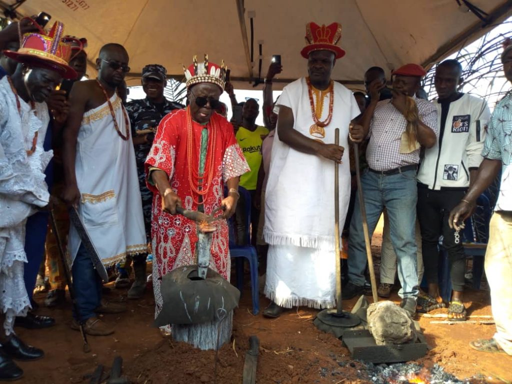 Awka Monarch Obi Gibson Nwosu  Celebrates 2019 Egwu Uzu Festival