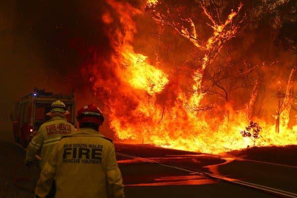 Australia’s  Govt To Compensate   Fire Fighters