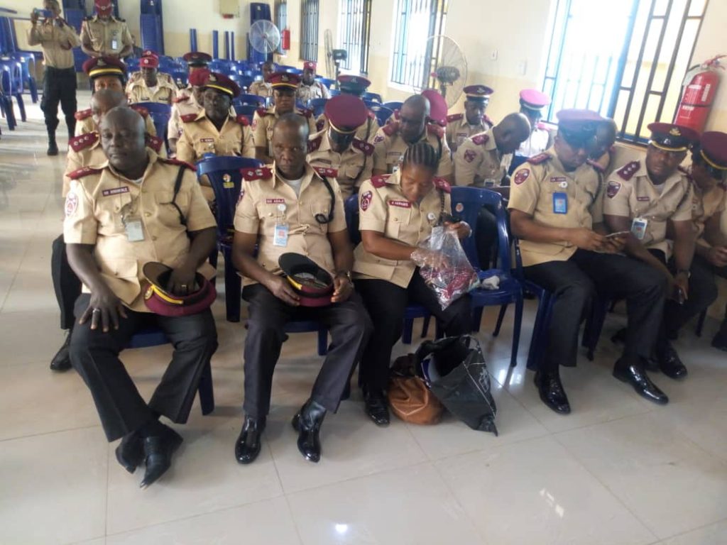 Over 115 Promoted FRSC Officers, Marshals Decorated With New Ranks In Awka