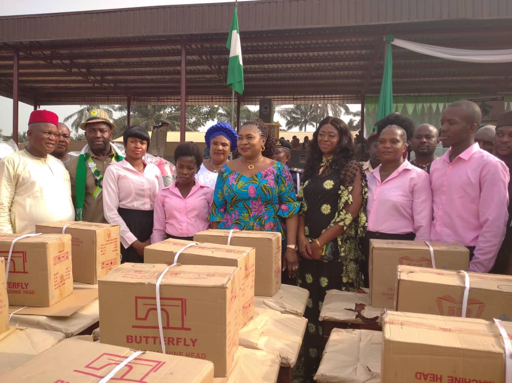 Mrs Obiano Restates Commitment To Youth Empowerment As 100 Beneficiaries Receive Training, Empowerment In Anaocha Council Area