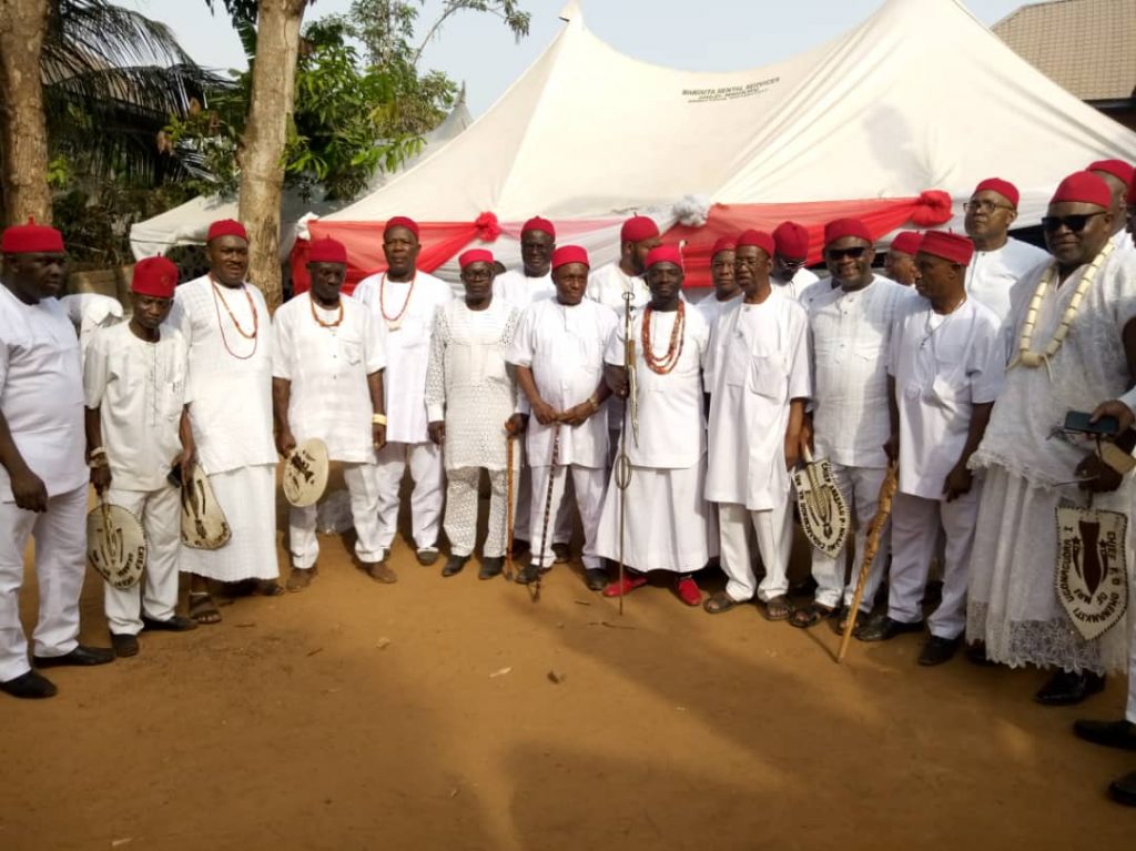 Obiano’s Aide Ugorji Initiated Into Ozo Society Of Nri Community, Anaocha Council Area