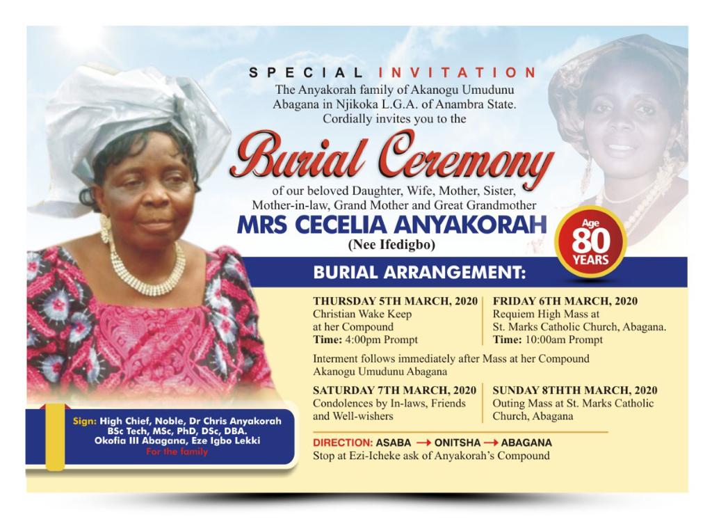 Commentary: Biography Of Mrs. Chika Anyakora