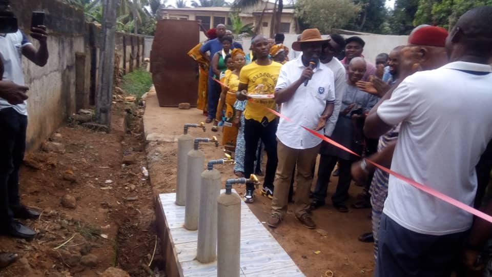 Anambra Lawmaker Ibida  Donates  Borehole Water Scheme To Eziobodoili Village ,Abagana Njikoka Council Area