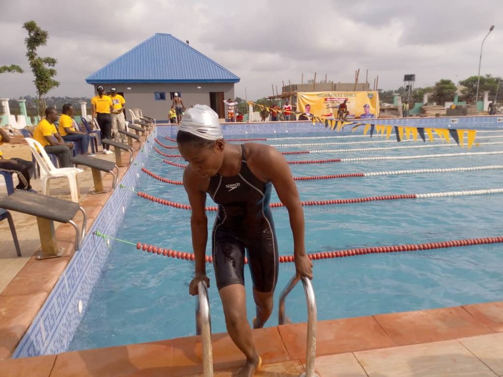 Police Games: Force Headquarters Abuja Wins Gold In Swimming Competition