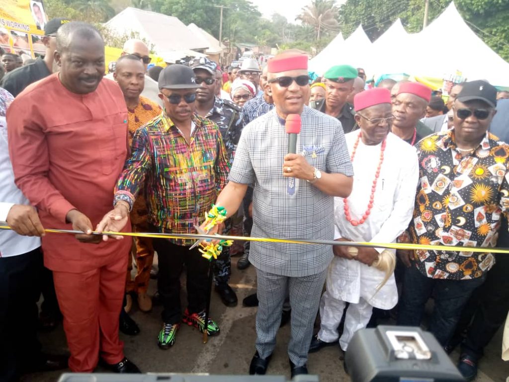 Obiano Inaugurates More Road Projects Across Anambra  To Mark Six Years In Office