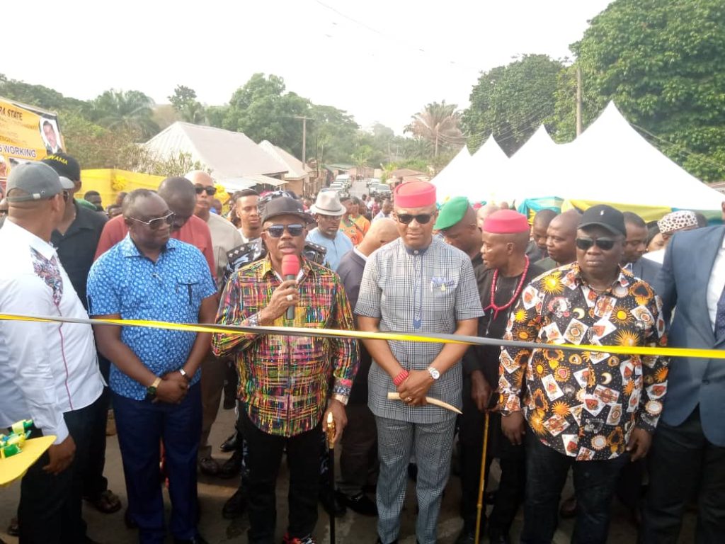 Nkwo -Enugwu-Ukwu – Enugu – Onitsha Expressway   Road Project  Inaugurated