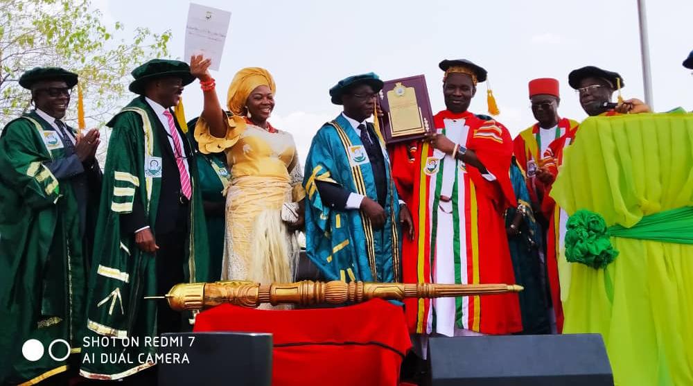 Igwe Oranu Of  Omor  Bags Honourary Doctorate Degree  From COOU