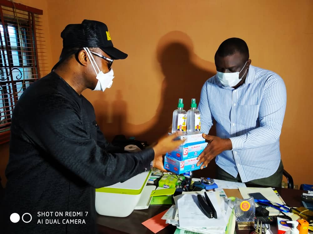 ASHIA Distributes COVID -19 Infection Preventive Items To Hospitals