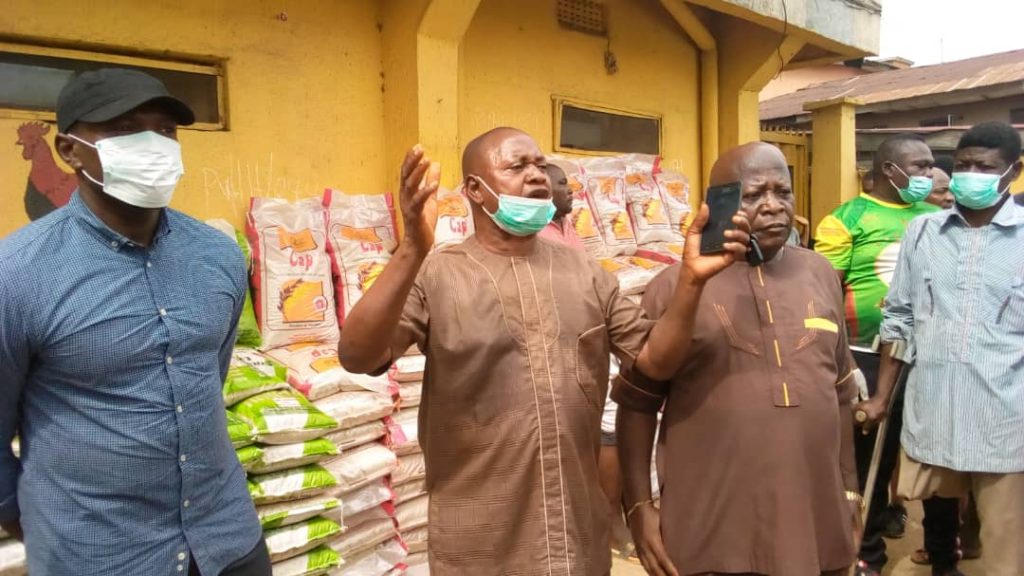 Anambra Lawmaker Eli Donates Relief Materials To Onitsha South Constituency One