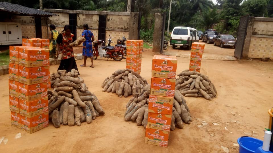 Anambra Lawmaker Okechukwu Distributes Food Items To People Of Anaocha Two Constituency