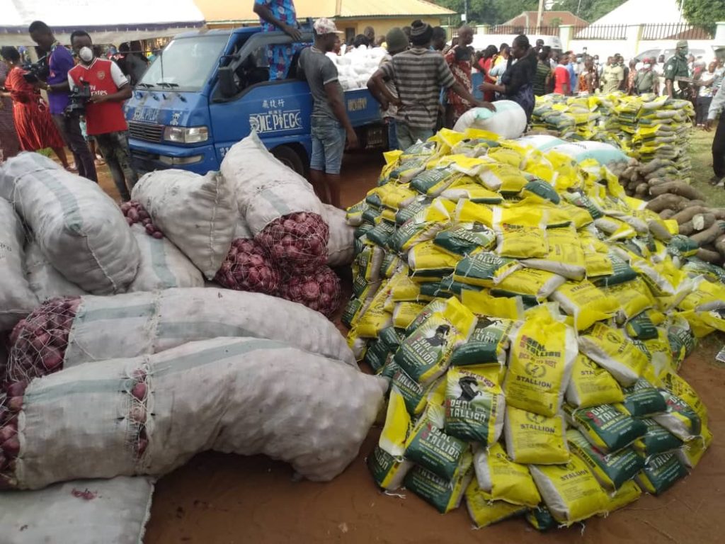 Covid-19 Response: Emorh Donates Food Items To Ndi Nsugbe