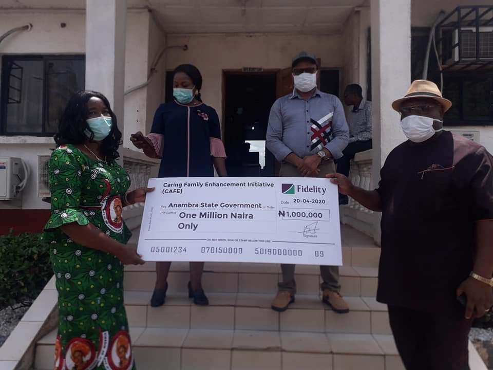 Dr Mrs Obiano’s NGO, CAFE, Donates N1M To Anambra COVID-19 Fund