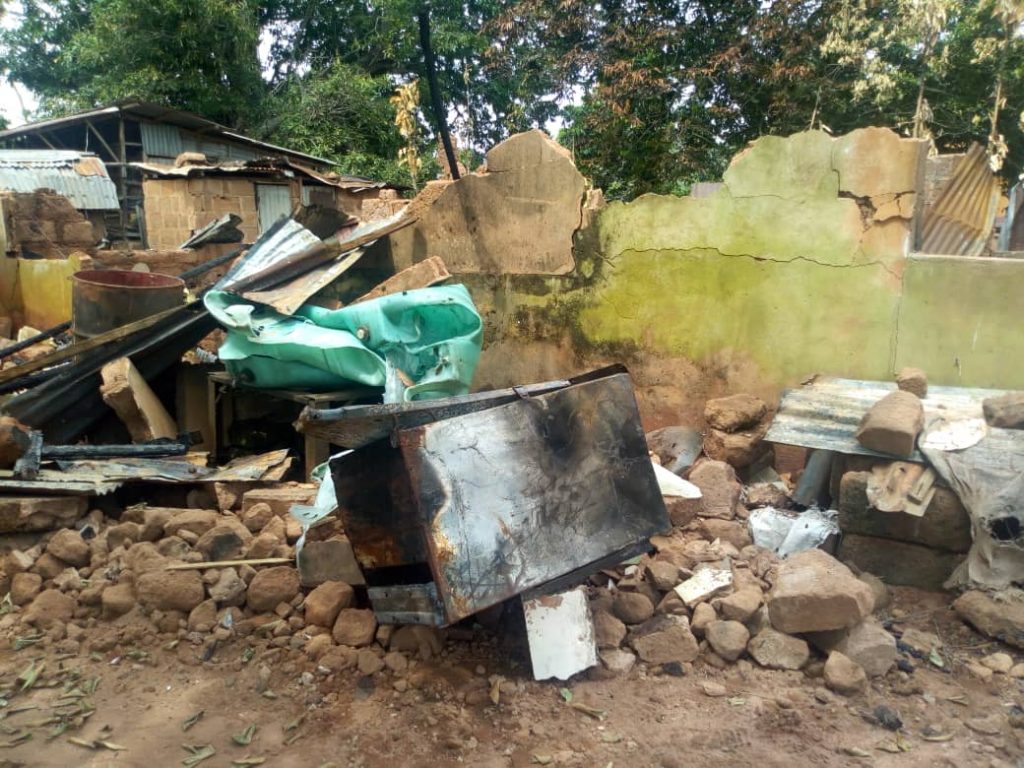 George Obiagwuna  Family Count Loses As Fire Razes Bungalow At Abagana, Njikoka Council Area