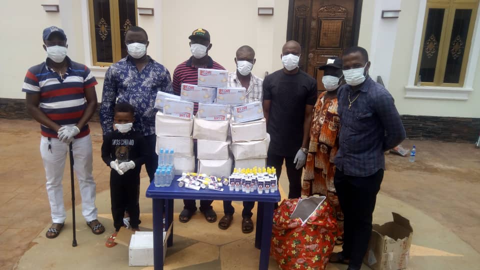 COVID 19 : Anambra Lawmaker Okoye Distributes Preventive Materials To Eleven Wards In Awka South Two Constituency