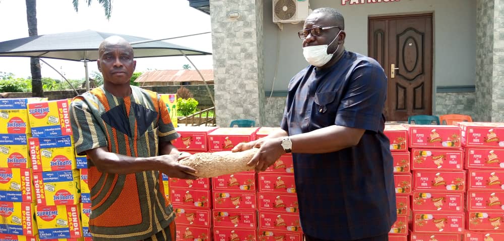 Anambra Lawmaker Udeze Commences Second Phase Of Distributing Food Items To Ogbaru Constituency Two