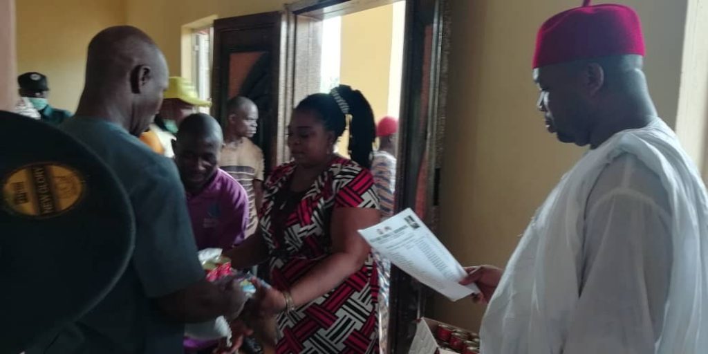 Owerre -Ezukala Community, Orumba South Council Area Distributes Anambra State  Govt’s Economic Stimulus Packages  To Members