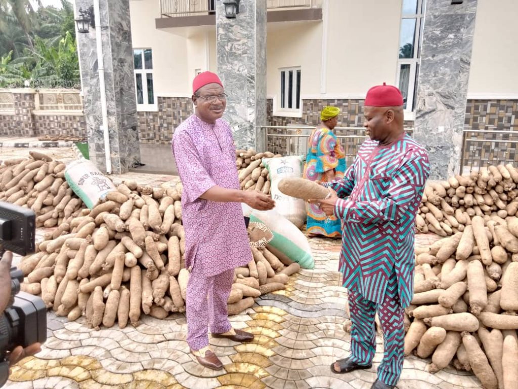 Industrialist Egwim Distributes Food Items To People Of Umunnachi Dunukofia Council Area