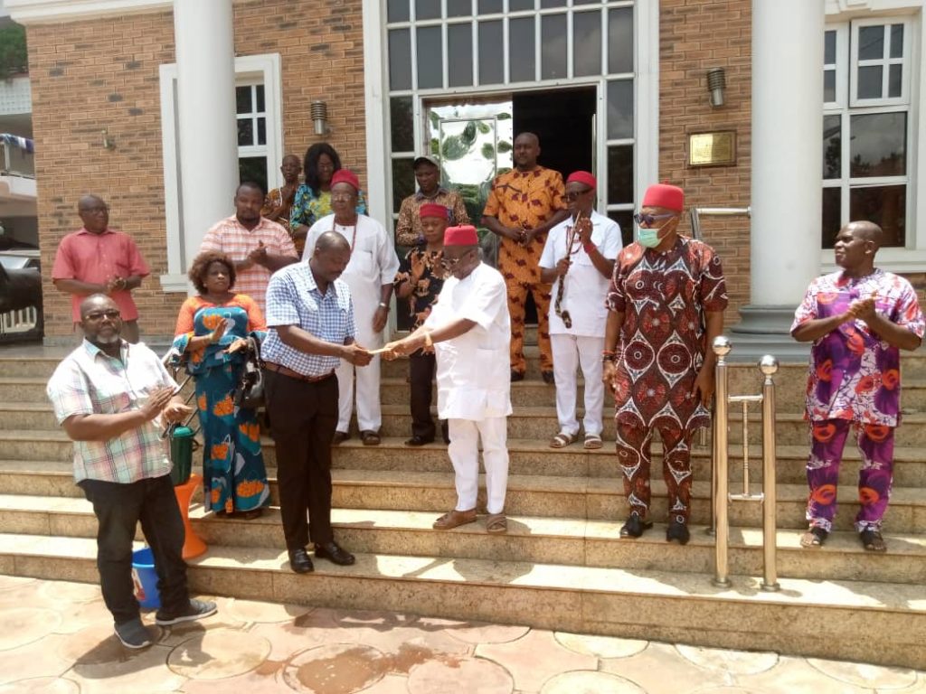 Covid-19 Response: Kanayo Nwandu, MD Of Master Holdings Limited Donates 5 Million Naira To Enugwu-Ukwu Community