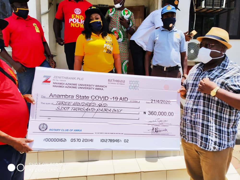 More Corporate Organizations,  Groups, Individuals Donate To Anambra COVID -19 Fund