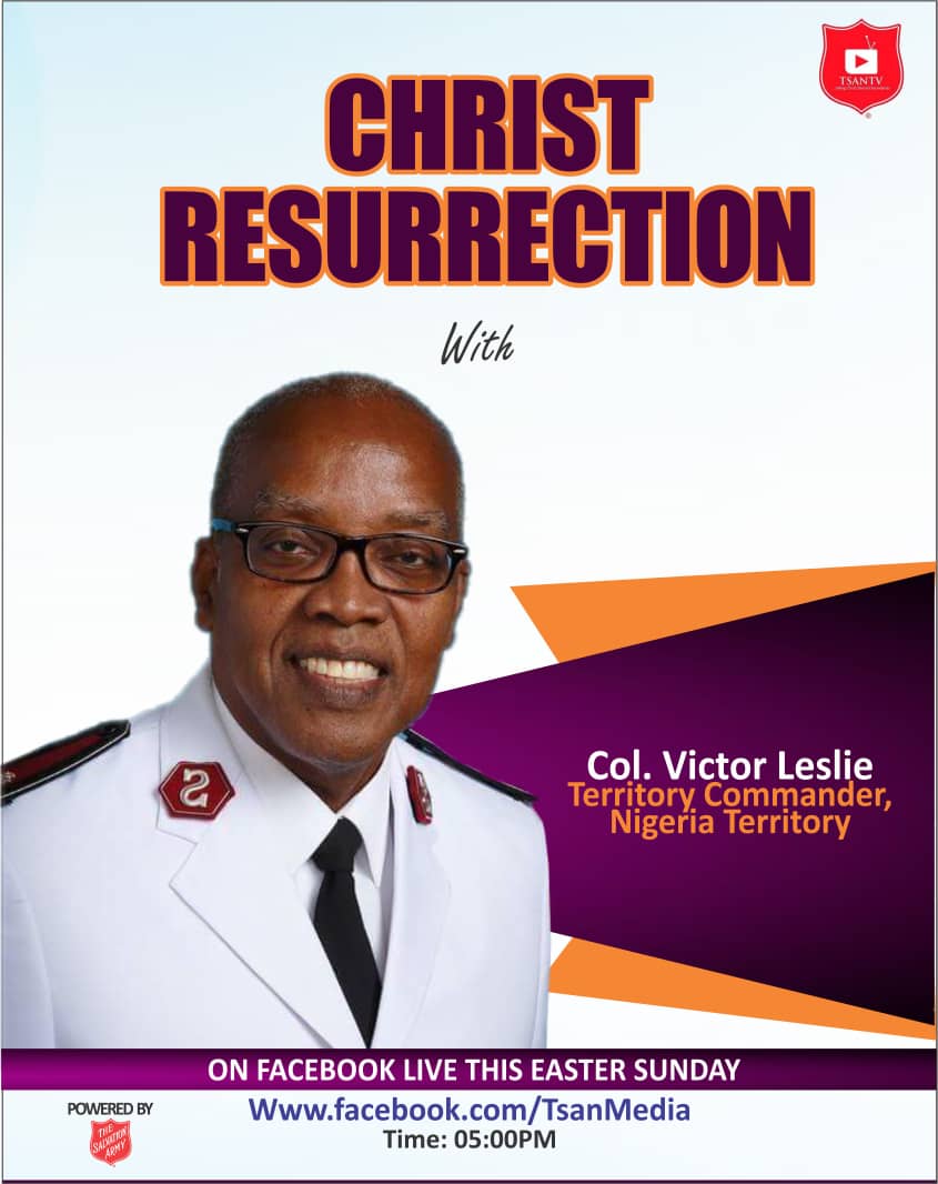 Salvation Army Church  Asks Nigerians To Obey Govt Directives On COVID -19