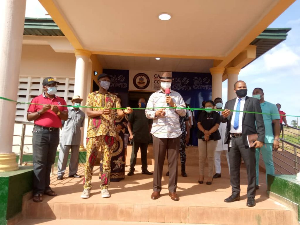 Anambra State Govt Inaugurates COVID-19 Protective Centre At Umueri Anambra East Council Area