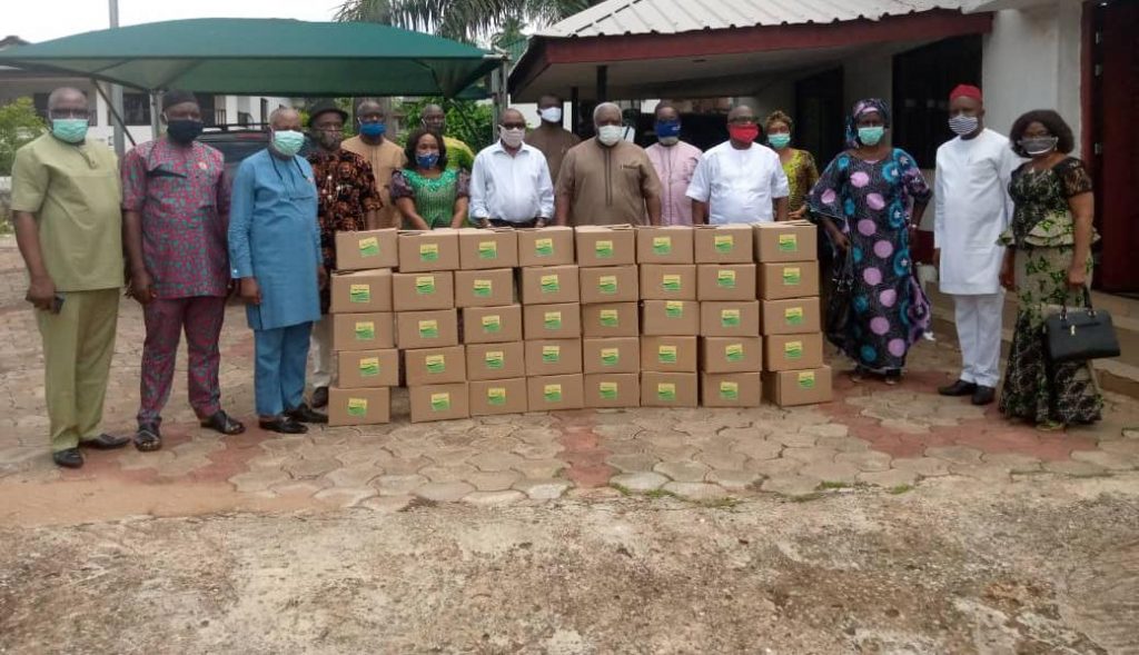 Anambra State Permanent Secretaries Donate 42 Cartons Of Hand  Sanitizer To Assist Govt Fight COVID -19