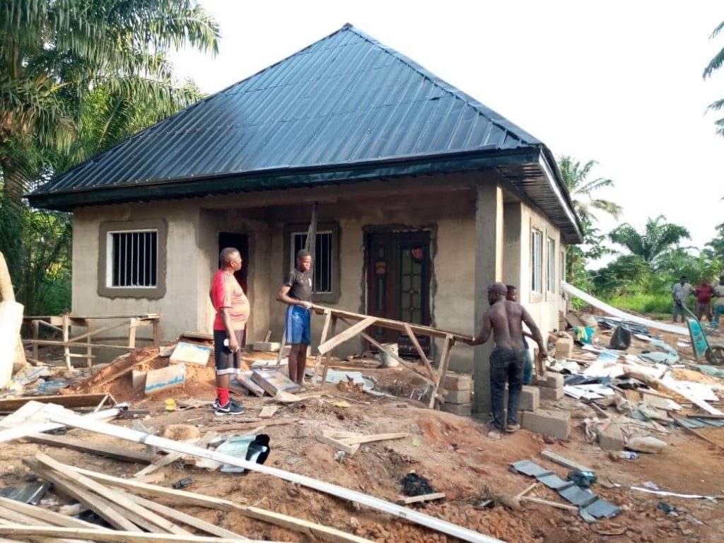 Late Anthony Okafor’s House Being Completed By Hon. Tim Ifedioranma Almost Ready