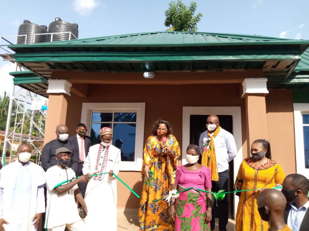 Mrs Obiano Donates Another Bungalow, Water Borehole To Widow At Akwaihedi, Nnewi South  Council Area