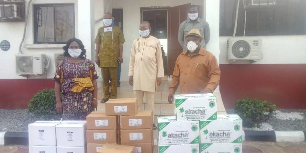 NOCEN Donates Sanitary Materials To Anambra State Govt To Support Fight Against COVID -19