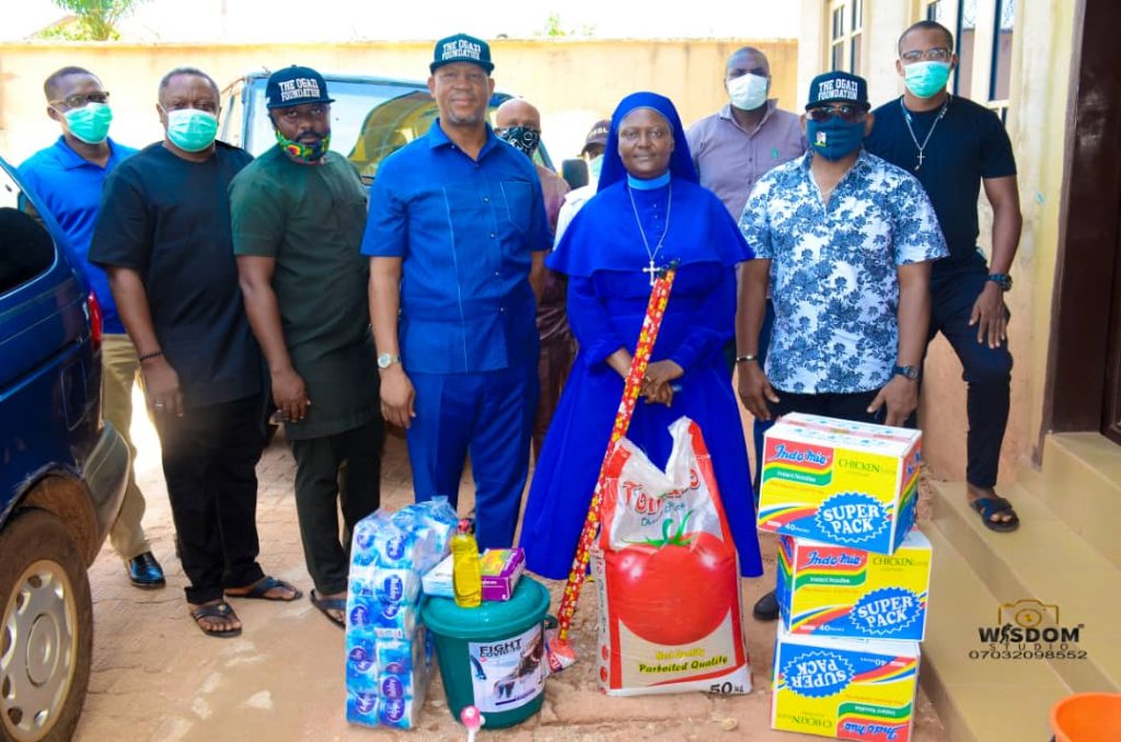 Ogazi Foundation Gives Succour To Divine Mercy Orphanage Home,  Amawbia