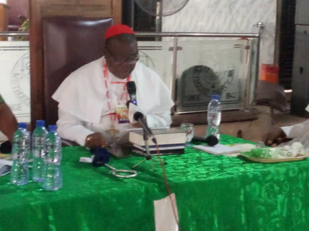 Bishop Onuagha Tasks FG, Others  On Protection Of Life And Property  As Methodist Diocese Of Onitsha Holds 18th Annual Synod