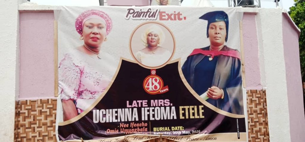 Late Mrs Uchenna Etele Laid To Rest At Nawfia, Njikoka Council Area