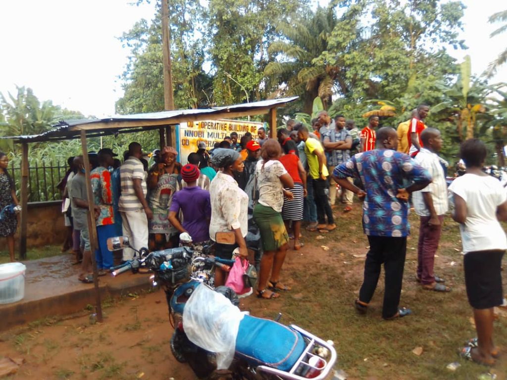 Flood   Carries  Away Cyclist At Nnobi, Idemili South Council Area